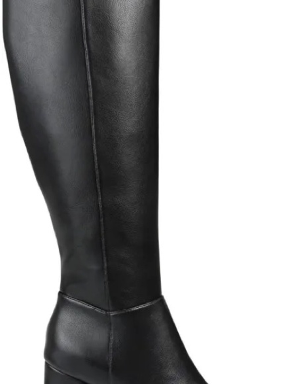 NWOT Journee Landree Wide Calf Block Heel Tall Boot